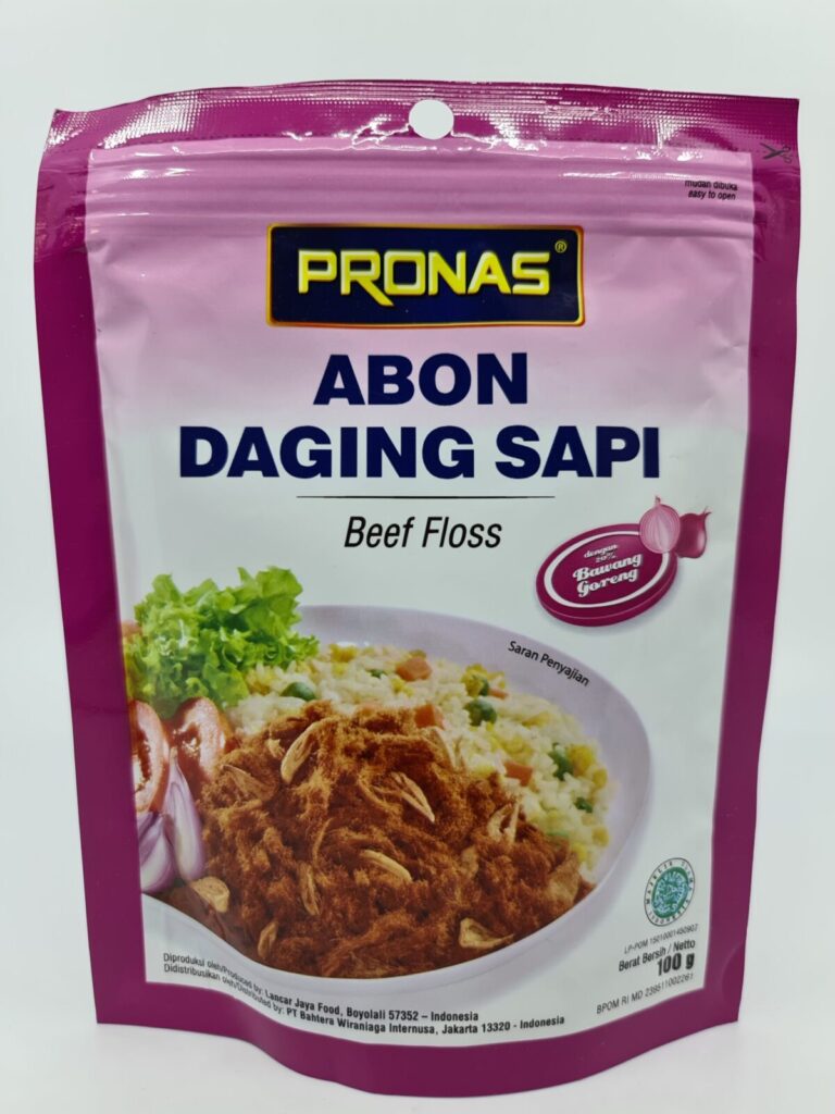 Pronas abon daging sapi +bawang goreng 100g