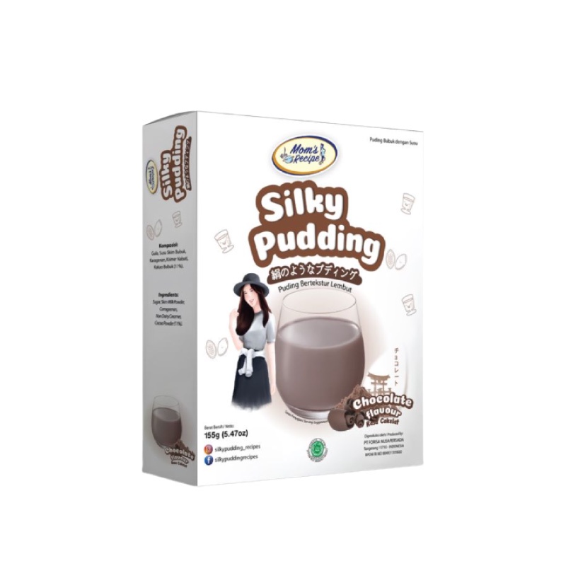 Silky pudding coklat 155gr