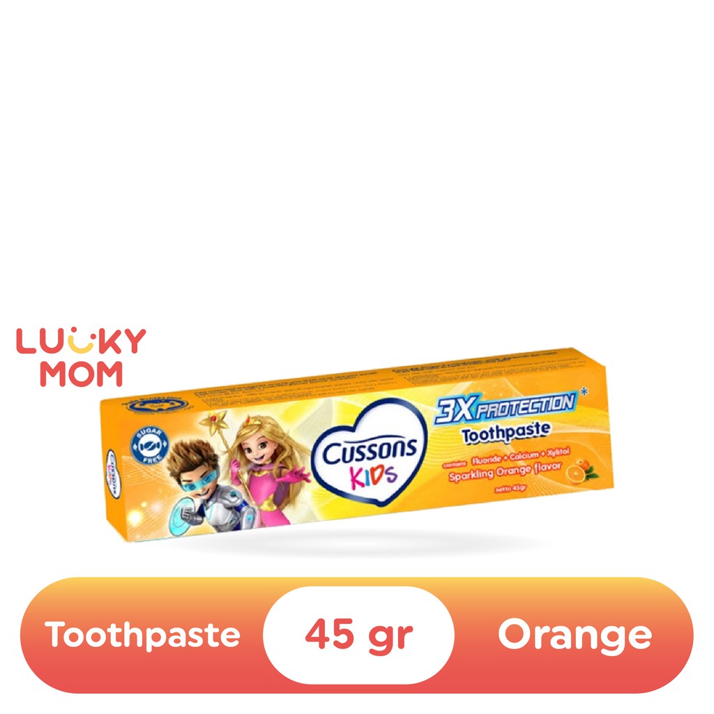 Pasta Gigi Cussons orange 45gr