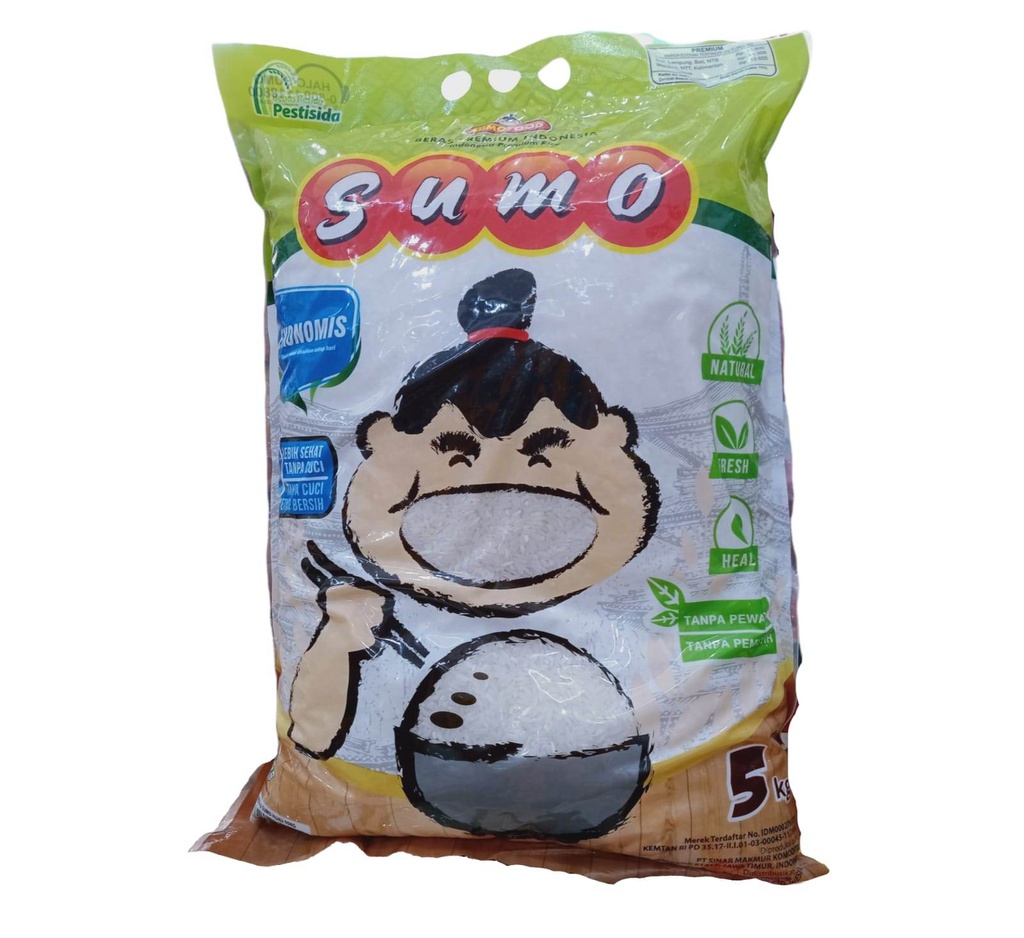 Beras sumo premium hijau 5kg
