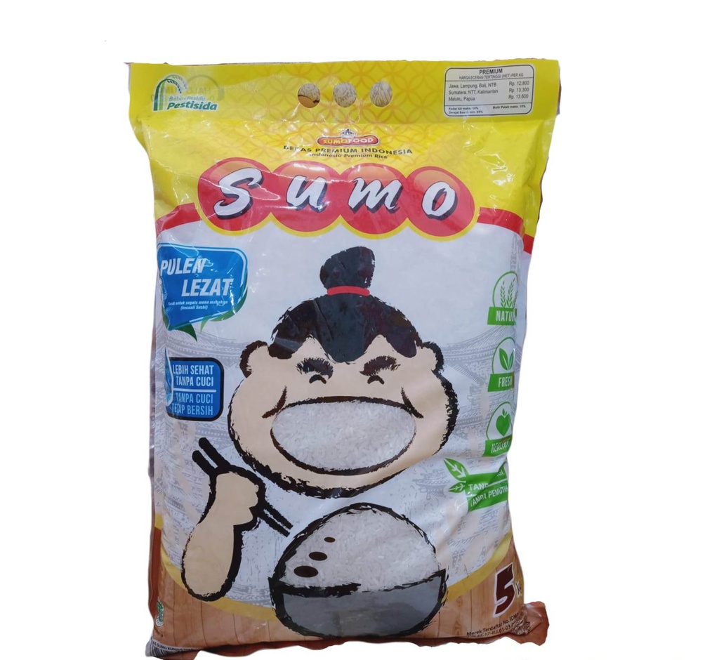 Beras sumo premium kuning 5kg