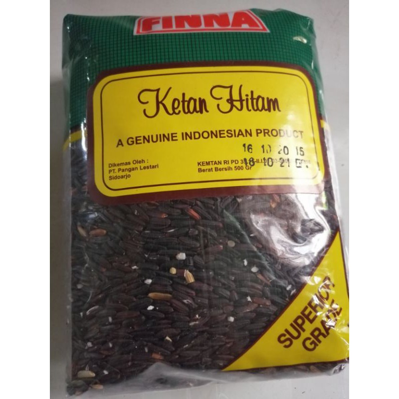 ketan hitam 500gr Finna