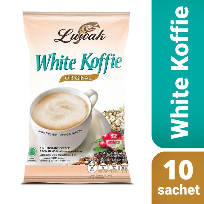 Luwak white koffie 10s