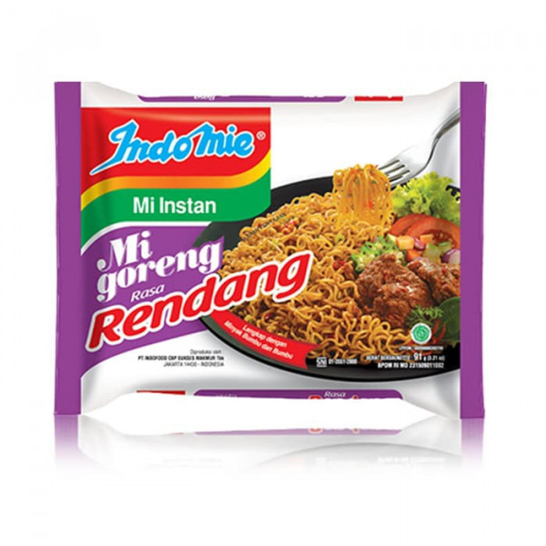 Indomie goreng rendang 91g