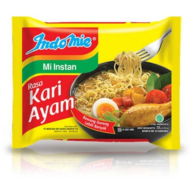 Indomie kari ayam 72g