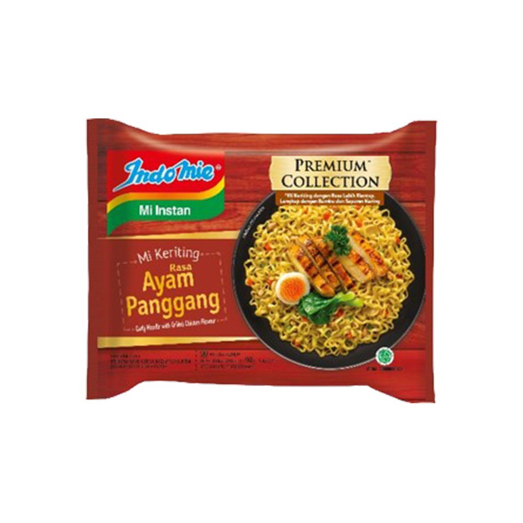 Indomie kriting ayam panggang