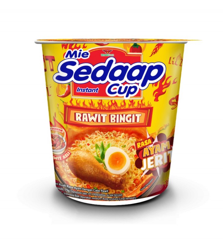 Sedaap mie cup ayam jerit 75gr