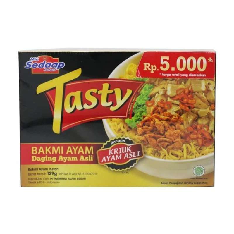 Sedaap Tasty bakmi ayam 129gr