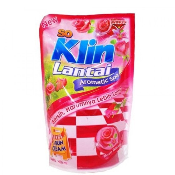 Soklin lantai rose 400ml