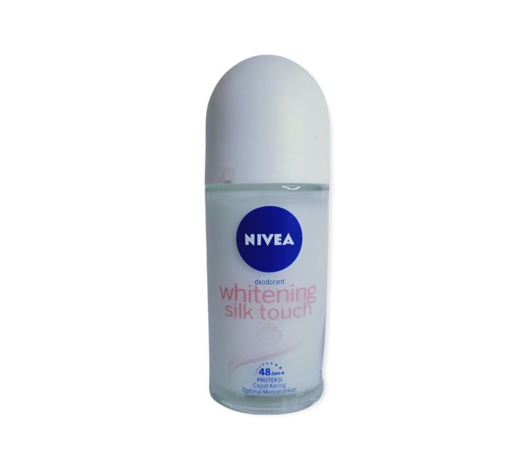 Nivea rol on whitening silk to