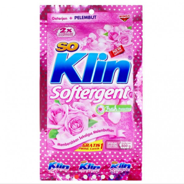 Soklin softergent pink 770g