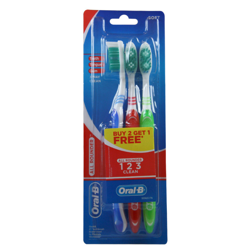 oral b 123 soft 40 3s