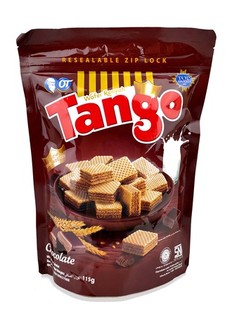 Wafer tango poush coklat 125gr