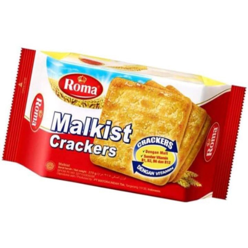 Roma malkist crackers 275gr