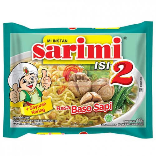 Sarimi isi 2 baso 115g