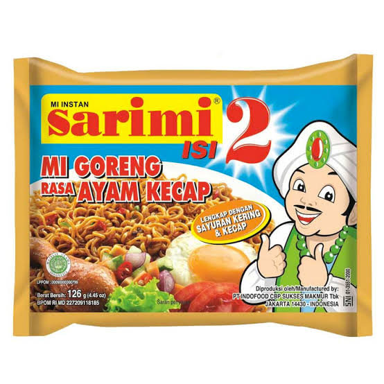 Sarimi isi 2 goreng ayam kecap 126gr