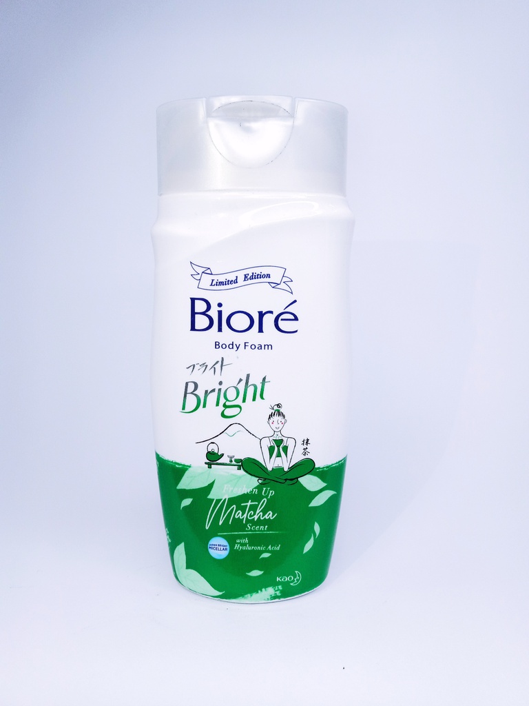 Biore body wash matcha scent 100ml