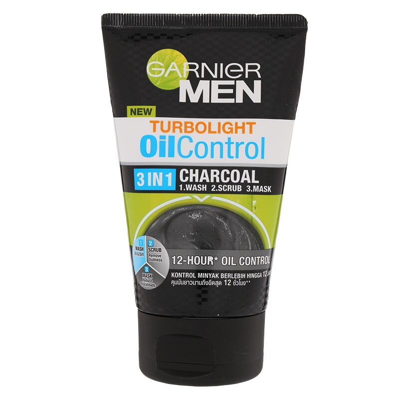 Garnier turbolight oil control foam 100ml