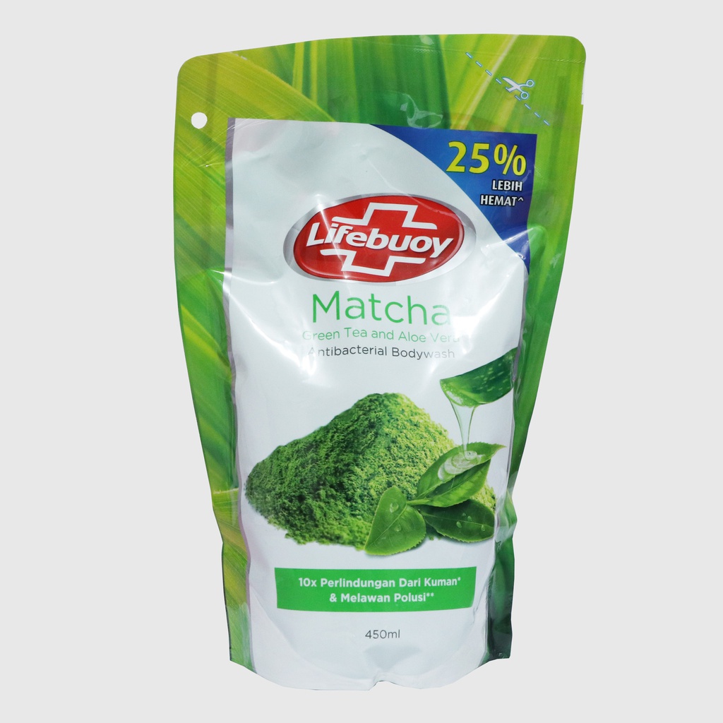 Lifebuoy matcha greentea 450ml