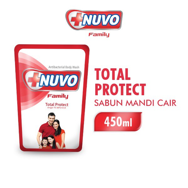 Nuvo merah pouch 450ml