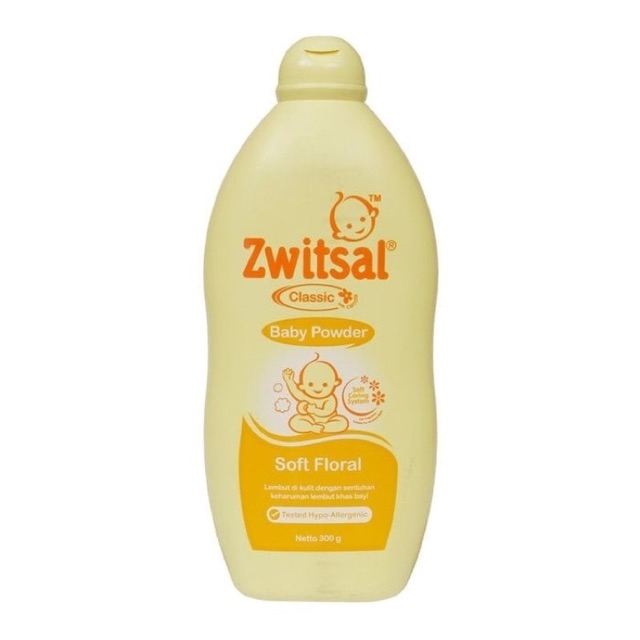 zwitsal powder soft floral 100