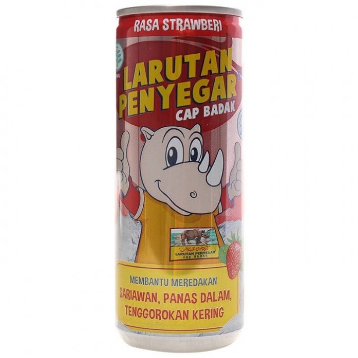 Larutan anak strawberry badak 238ml