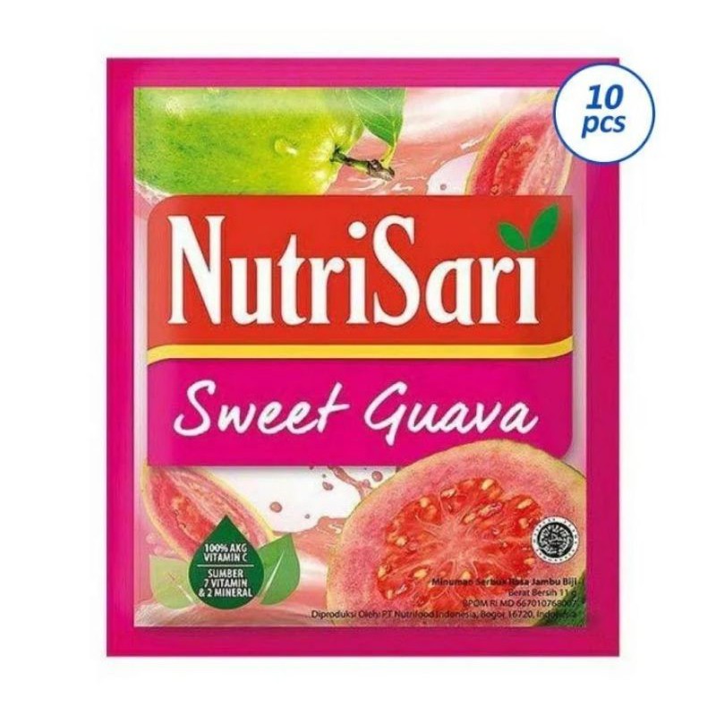 Nutrisari jambu 11g 10S