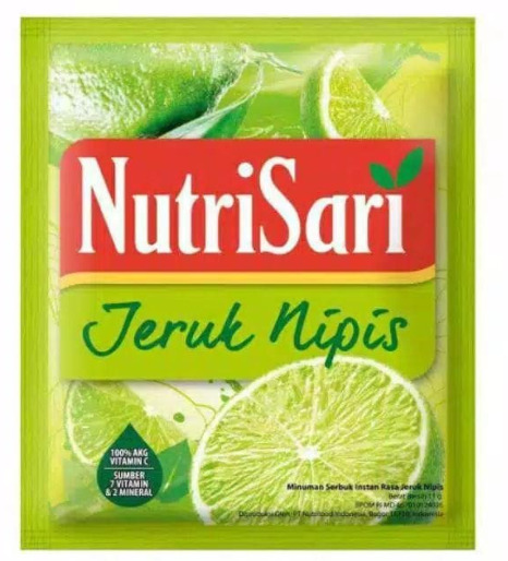 Nutrisari jeruk nipis 10sx11gr