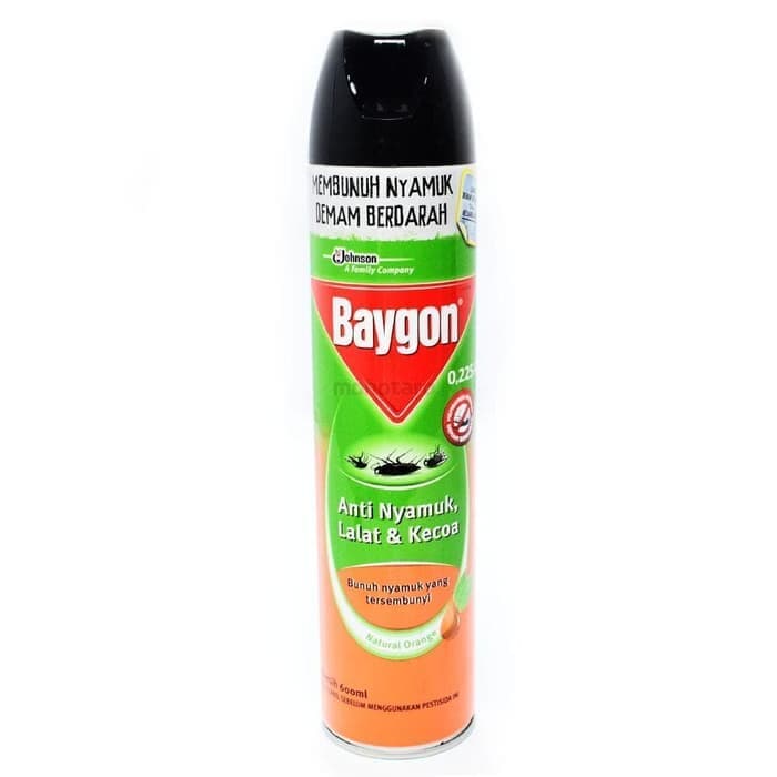 Baygon spray nat orange 600ml