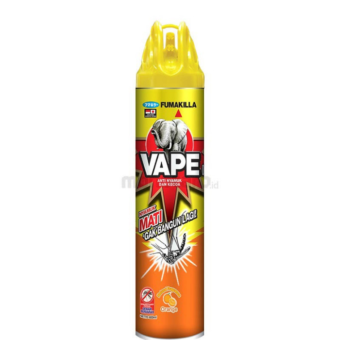 Vape aerosol orange 750ml