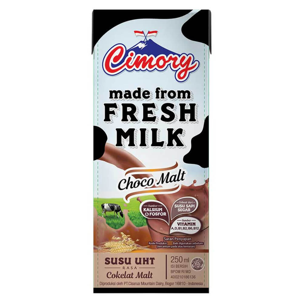 Cimory uht milk 250ml choco malt