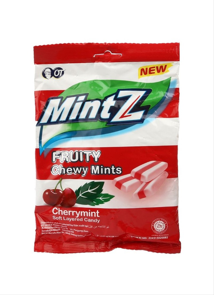 Permen Mintz cherrymint 115g