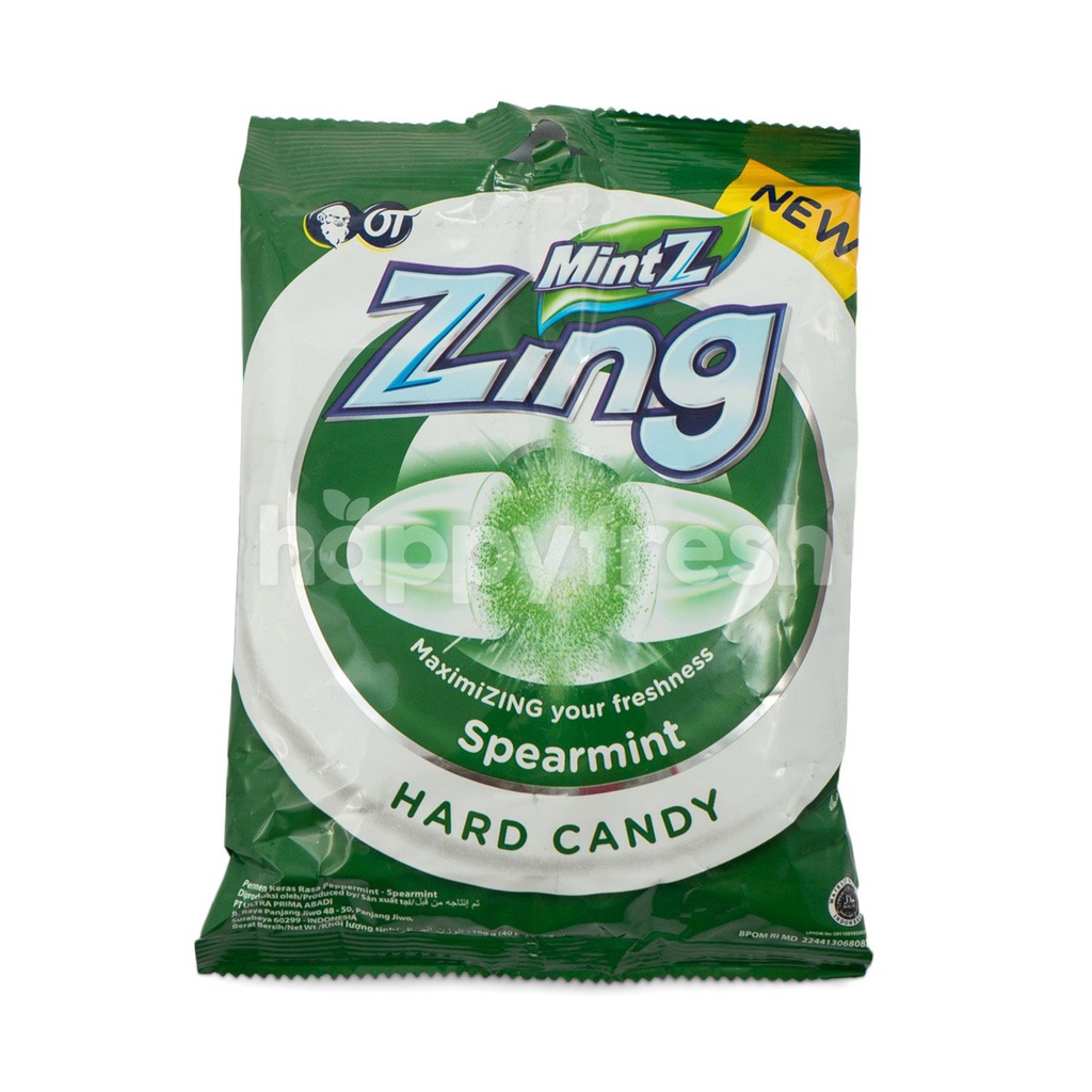 Permen mintz zing spearmint