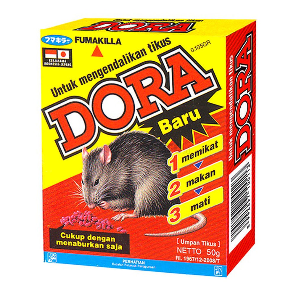 dora umpan tikus 50gr