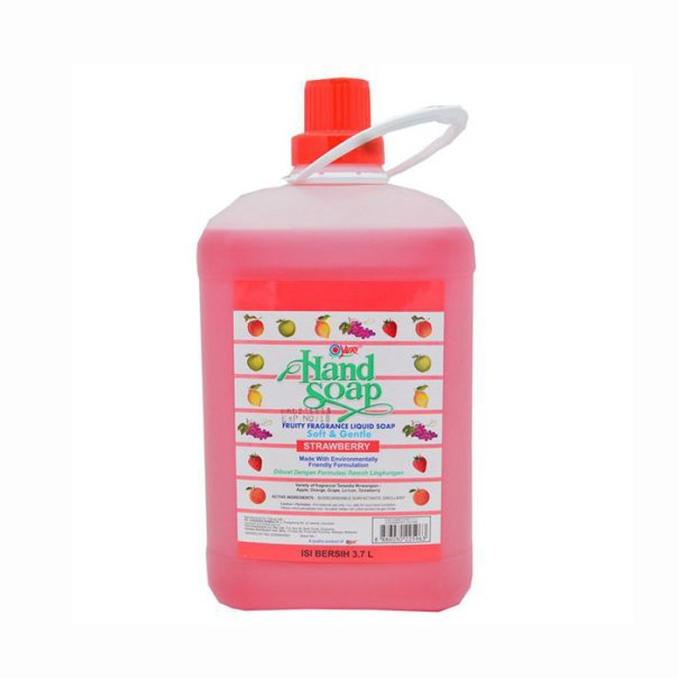 Yuri handsoap strawberry 3.7ltr