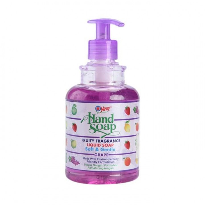 Yuri soap grape botol 410ml