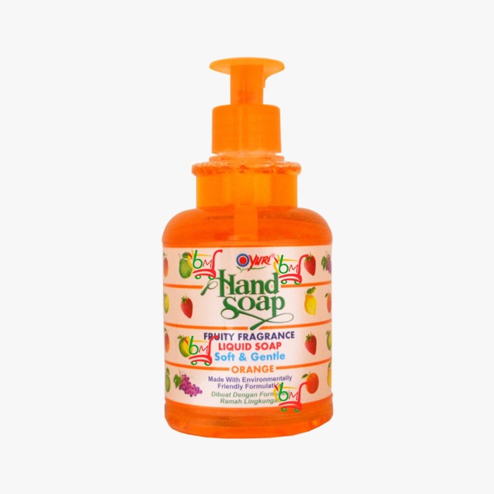 Yuri soap orange botol 410ml