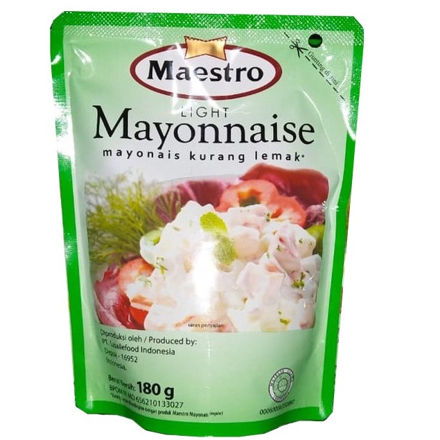 Mayonnaise pouch 180gr