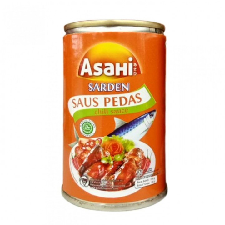 Asahi sarden pedas 155gr
