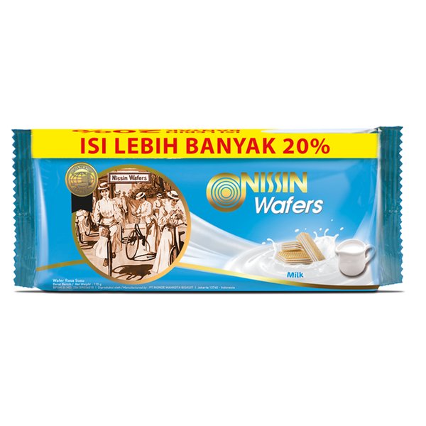 Nissin milk wafer 120g