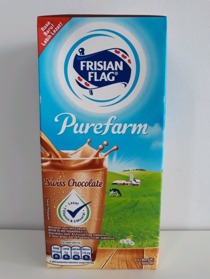 Susu Bendera cair coklat uht 900ml