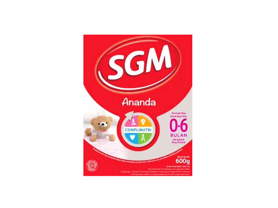 SGM ananda 0-6blan 600gr