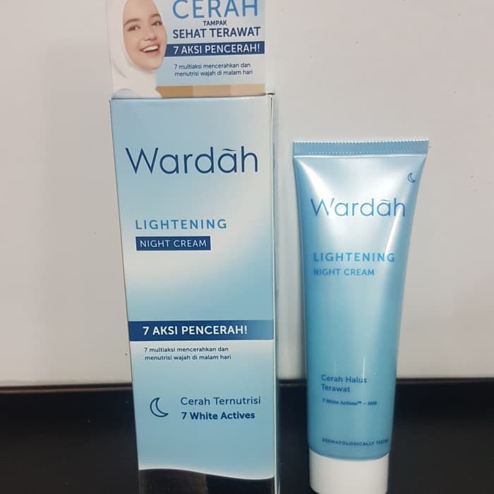 wardah lightening night cream