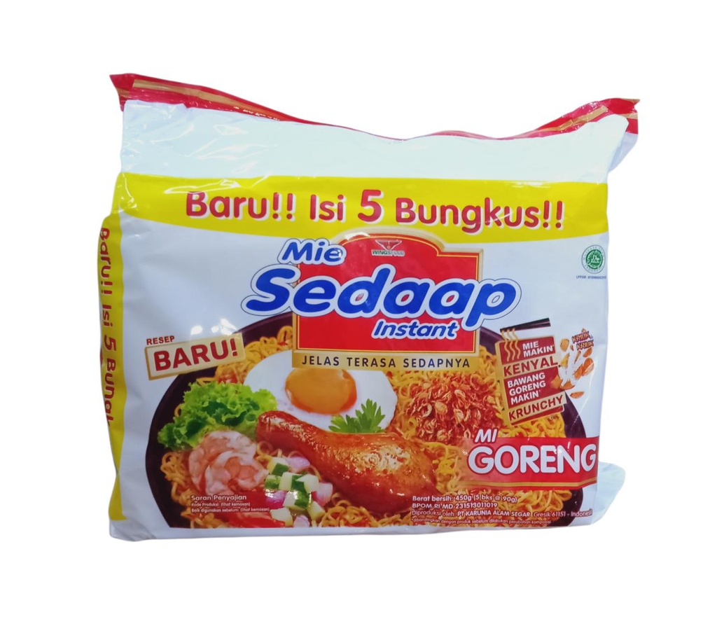 mie Sedaap goreng isi 5