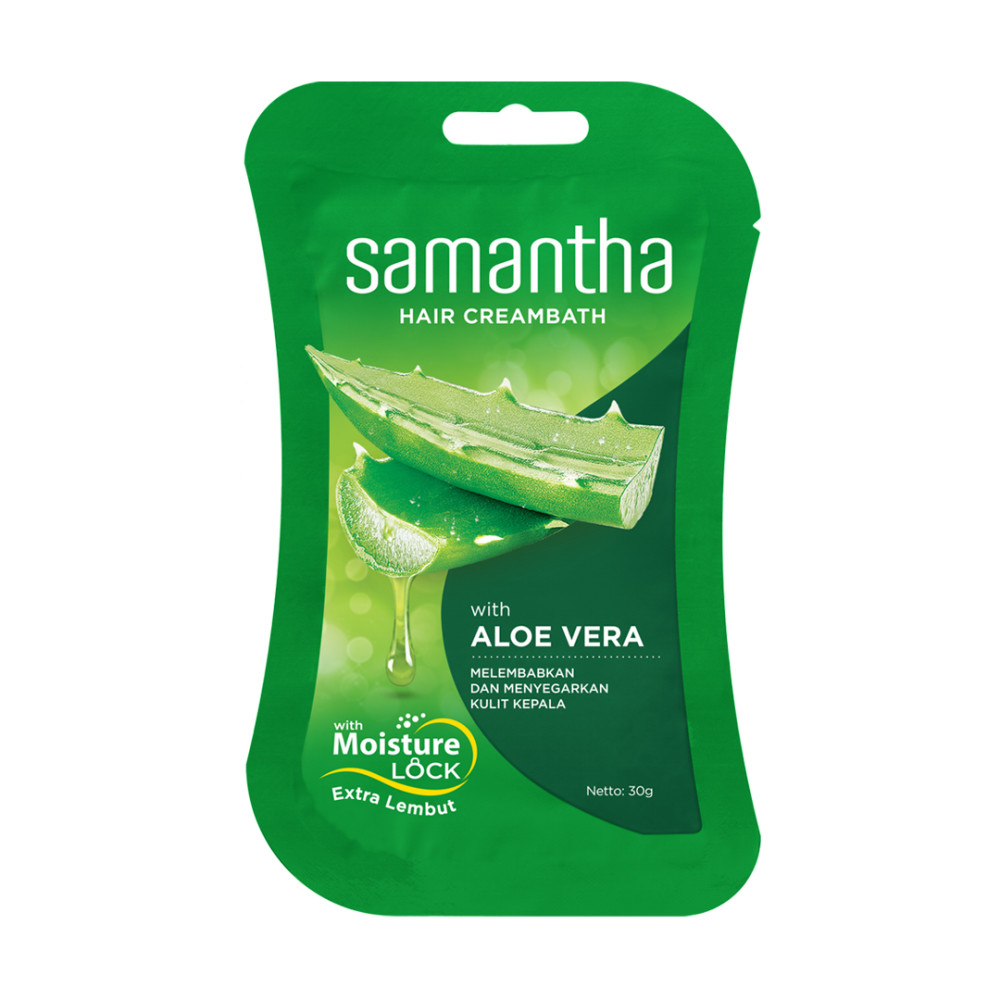 Samantha hair creambath aloe vera 30gr