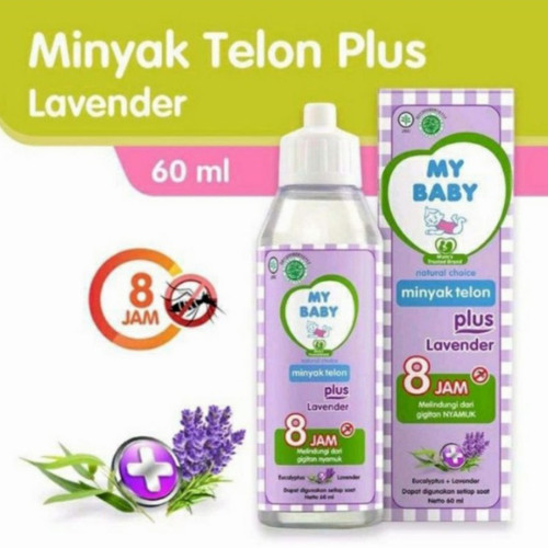 My baby minyak telon plus lav 60ml