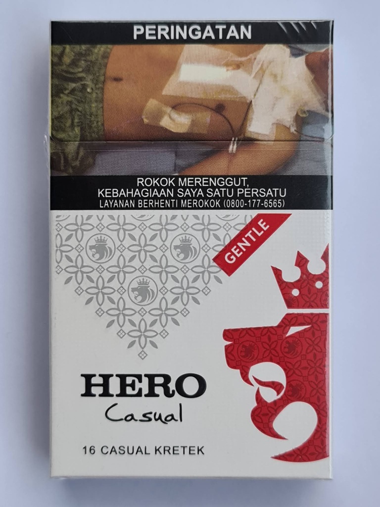 Rokok hero gentle 16 kretek