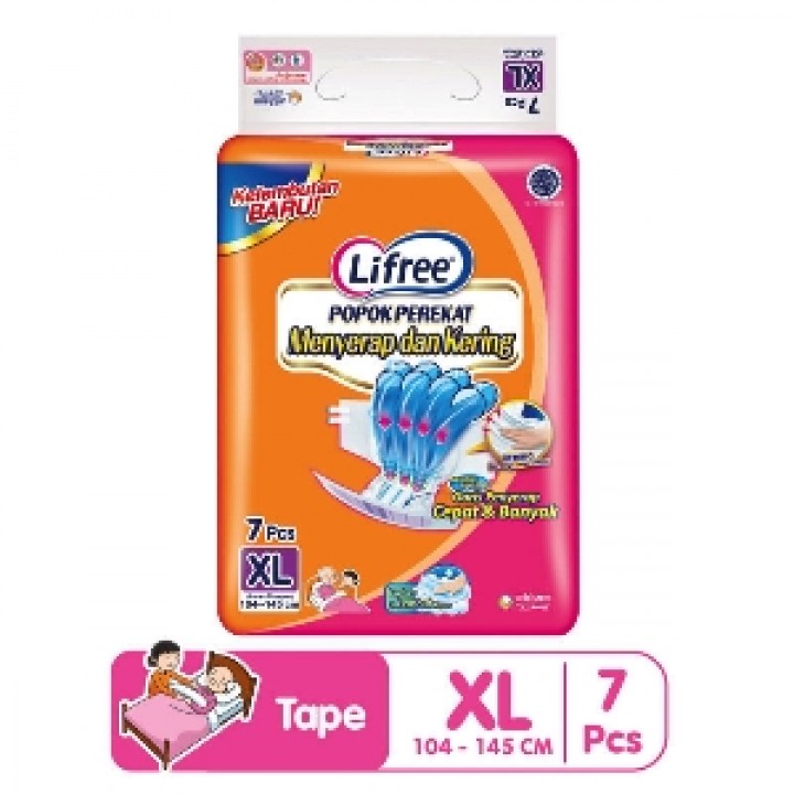 popok Dewasa Lifree XL 7