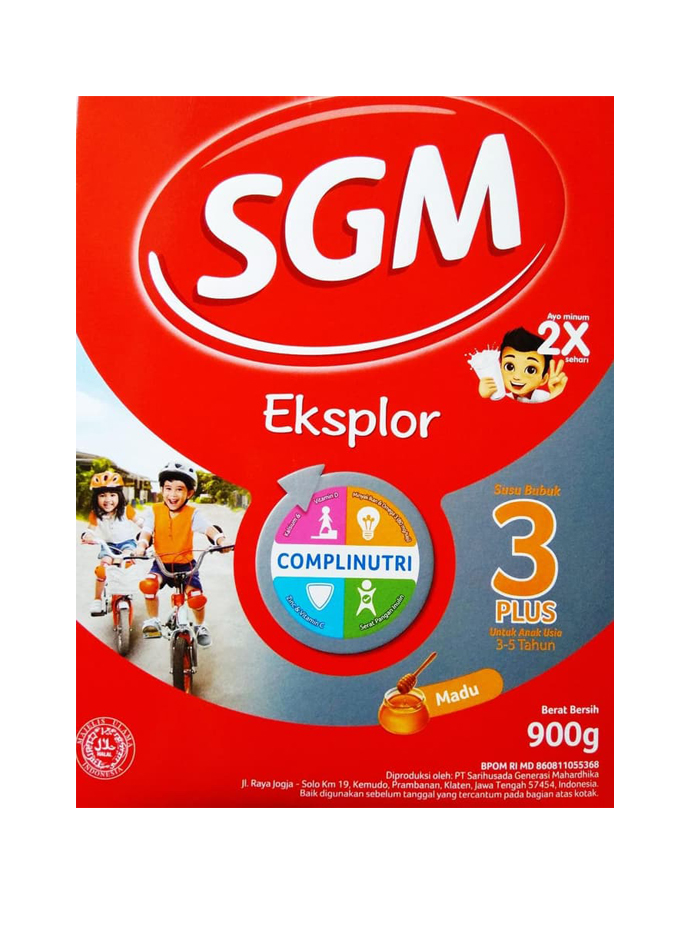 SGM eksplor 3+madu 900gr