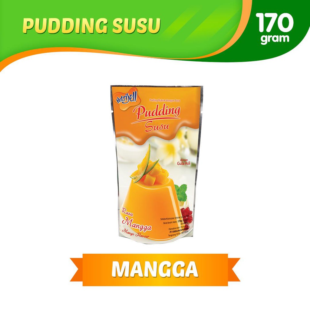 Pudding susu rs mangga 170gr